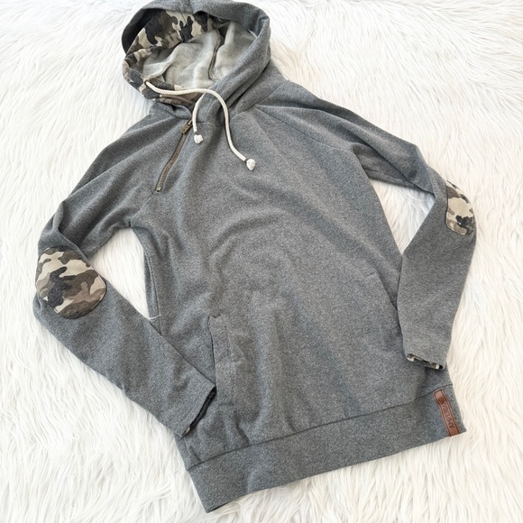 Ampersand Grey Camo Sweatshirt - Picture 1 of 6